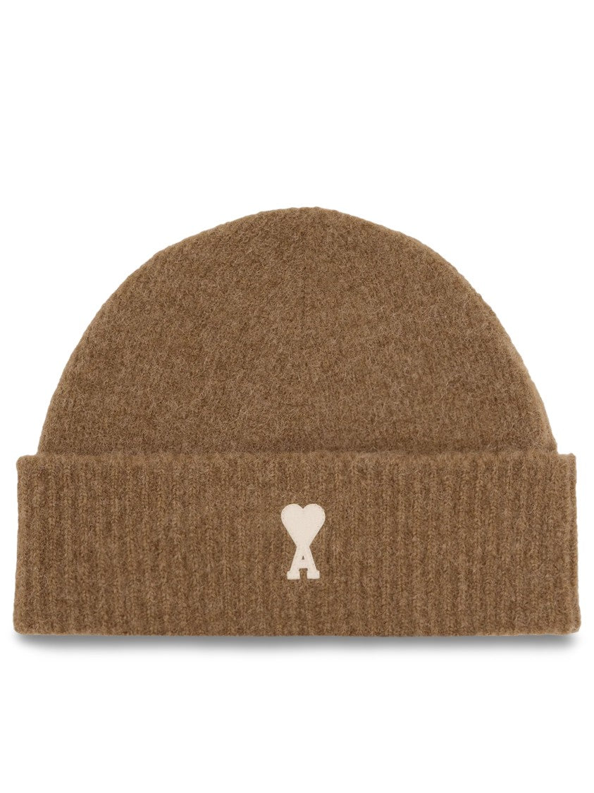 Ami Textured Alpaca-Wool Blend Hat