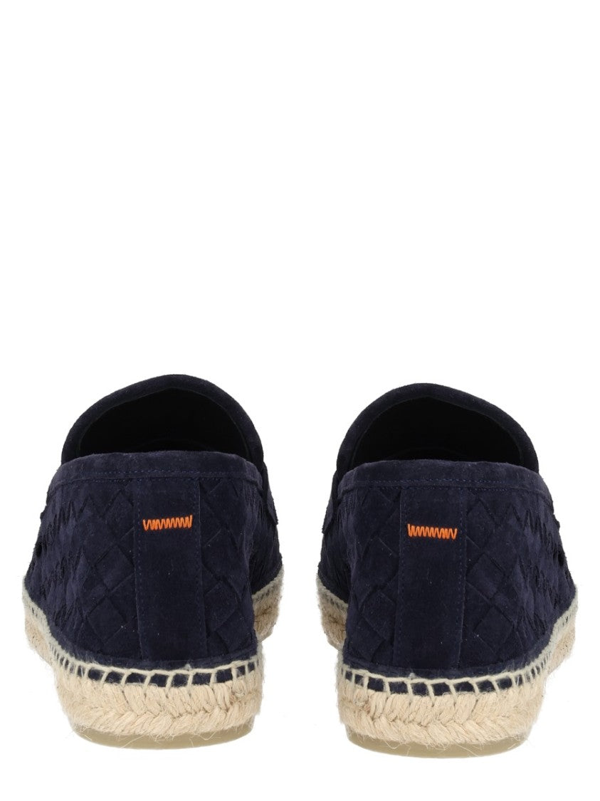 Castaner Nile Quilted Pattern Jute Moccasins Flats
