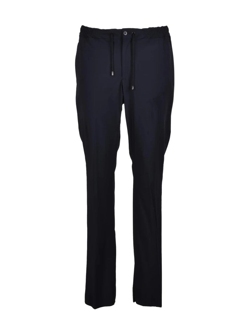 Pal Zileri Black Nylon Stretch Men Suit