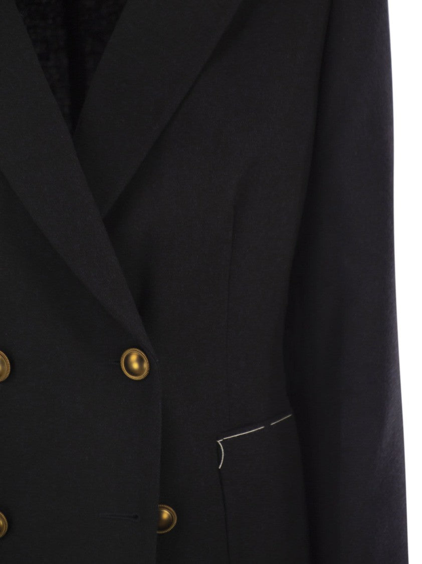 Saulina Assunta - Jacket In Virgin Wool And Viscose