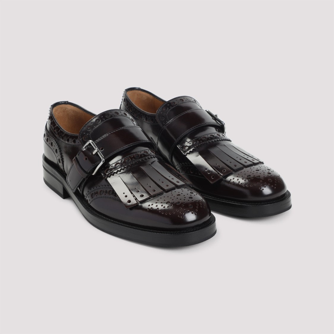 Church's Laced Calf Leather Shoes