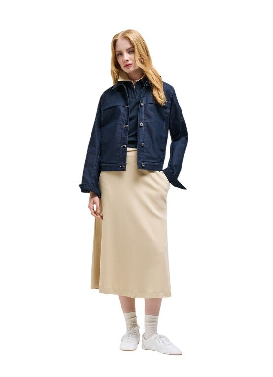 Colmar Slightly Cropped Denim Trucker Jacket