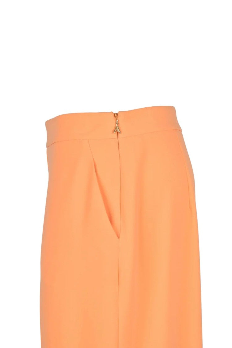 Patrizia Pepe High-Waisted Trousers - Orange