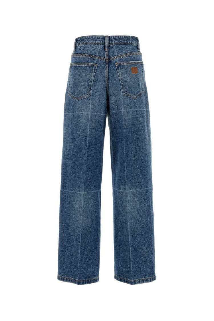 Alexander Wang Denim Wide-Leg Jeans