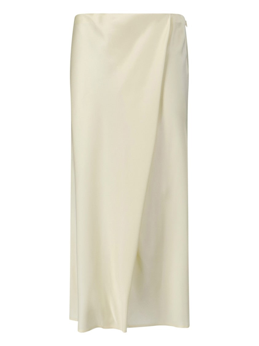 Khaite "Demi" Midi Skirt – Yellow