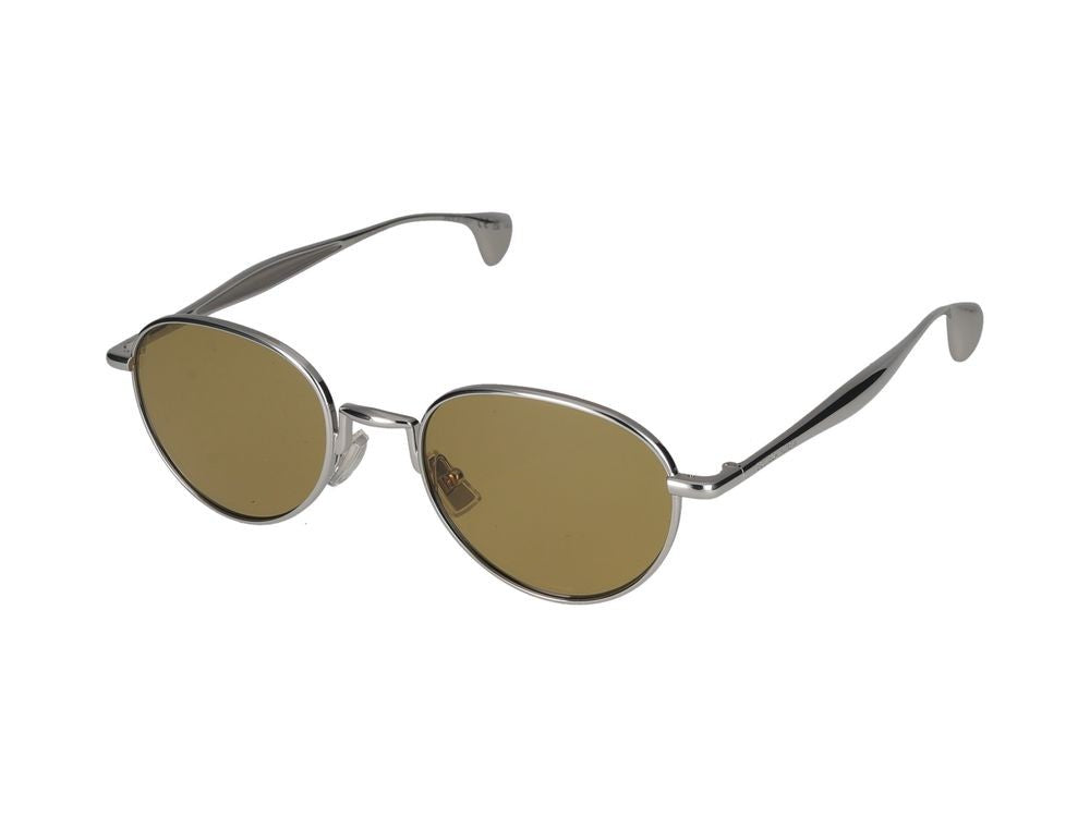 Bottega Veneta Silver Bv1396s Metal Frame Sunglasses