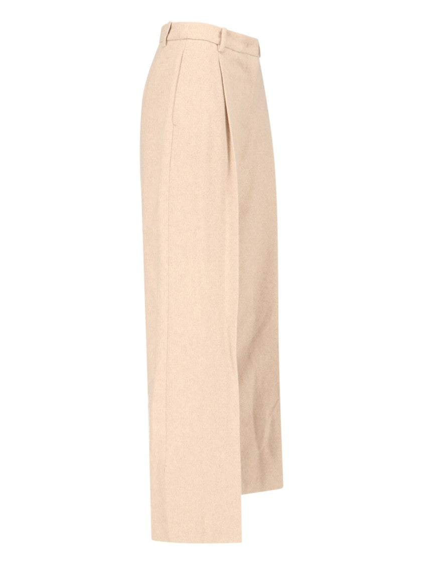 The Garment Tailored Trousers In Beige