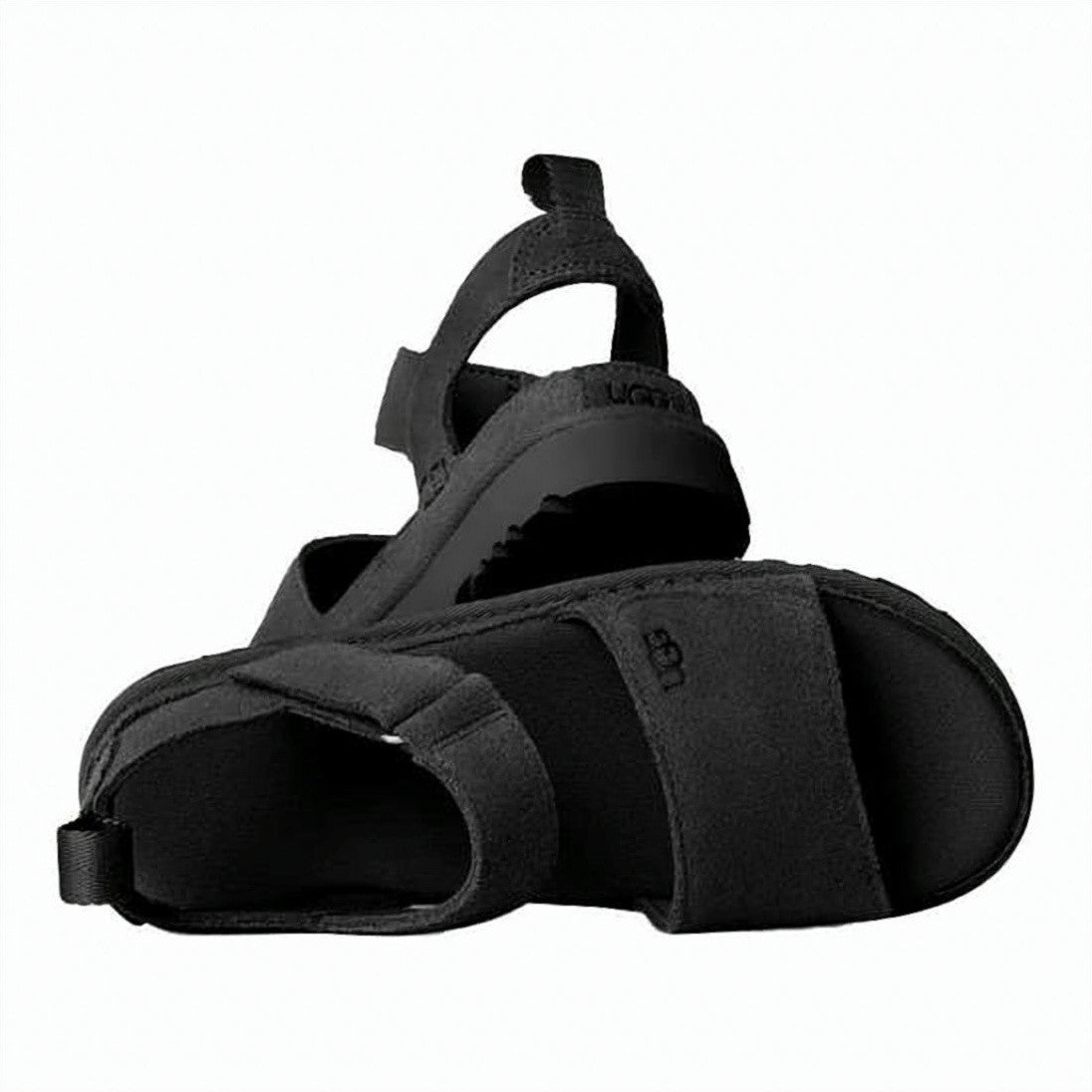 Ugg Soft Suede Sandals With Adjustable Straps