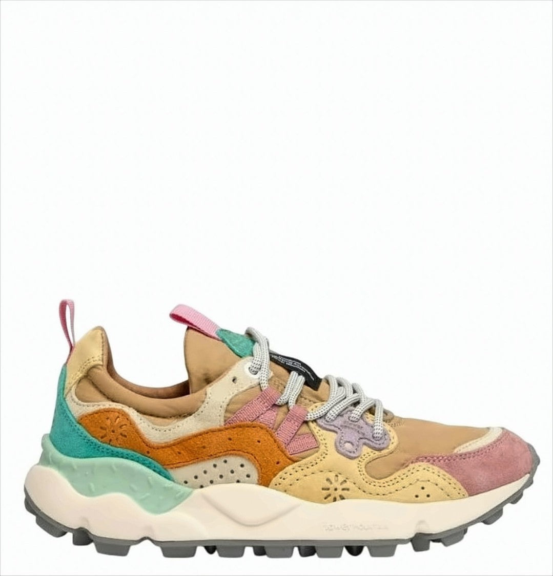 Flower Mountain Outdoor Sneakers With Suede Inserts