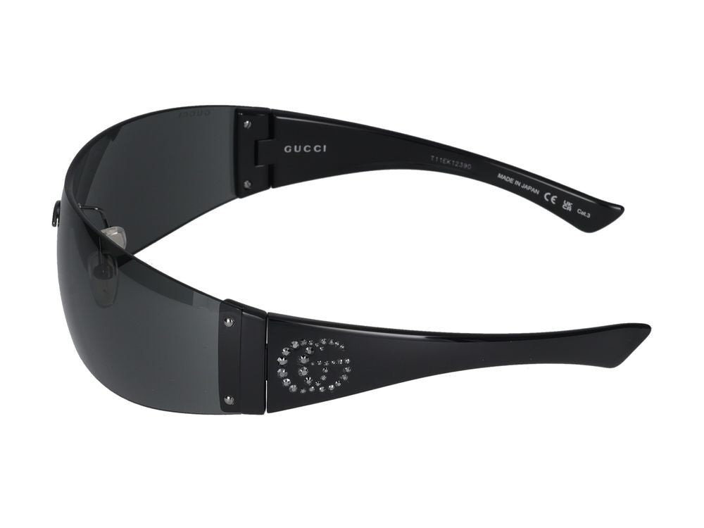 Gucci Sunglasses Gucci Gg1958s 001 Ruthenium Black Grey 99/1/105