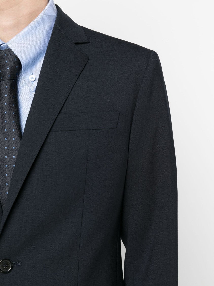 Dsquared2 Tailored Blue Two-Piece Cotton Suit