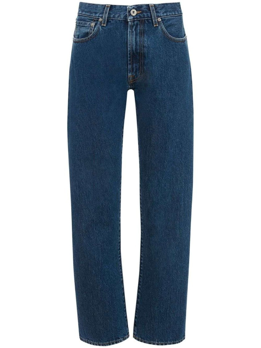 J. W. Anderson High-Rise Straight-Leg Denim Jeans
