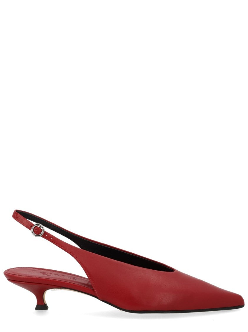 Aeydē Kitten Pointed Toe Slingback Flats