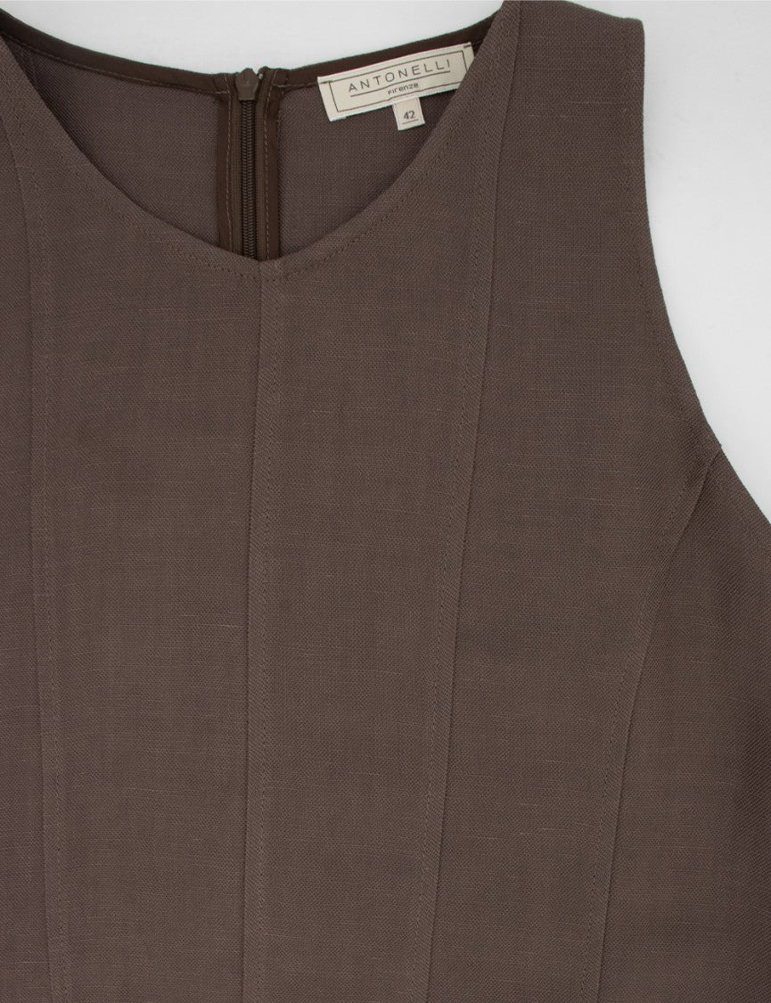 Antonelli Maxi Dress With Round Neck