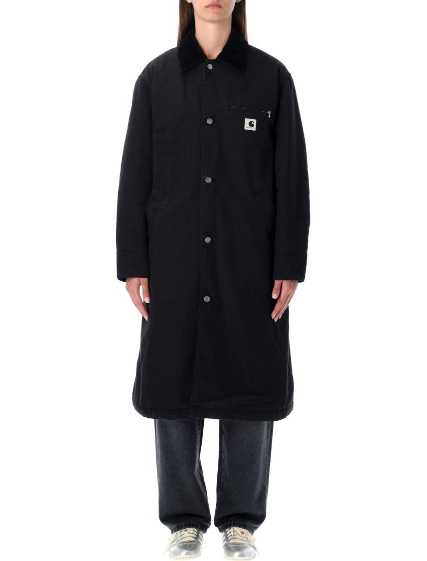 Carhartt Wip Webster Cotton Canvas Coat