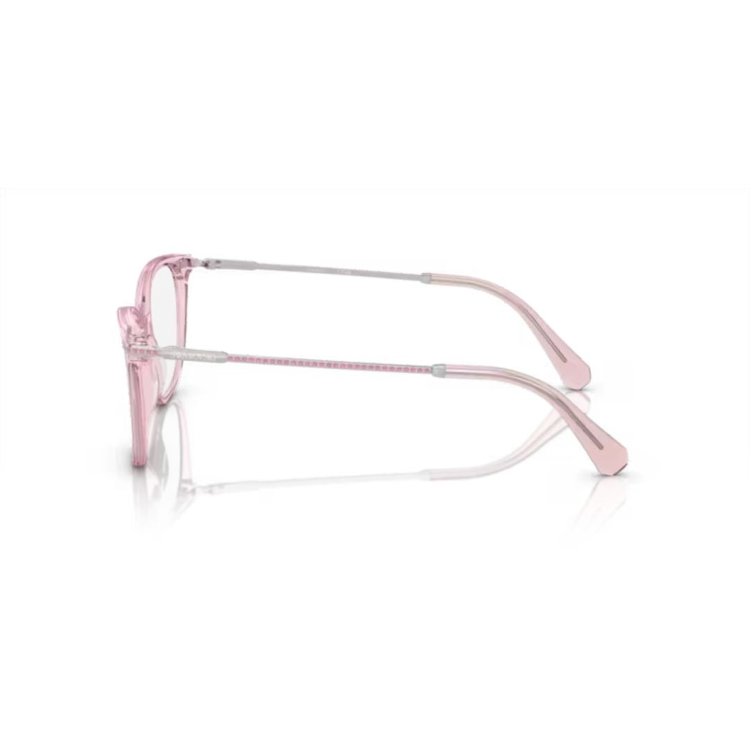 Swarovski 0Sk2010 Translucent Pink Cat-Eye Eyeglasses