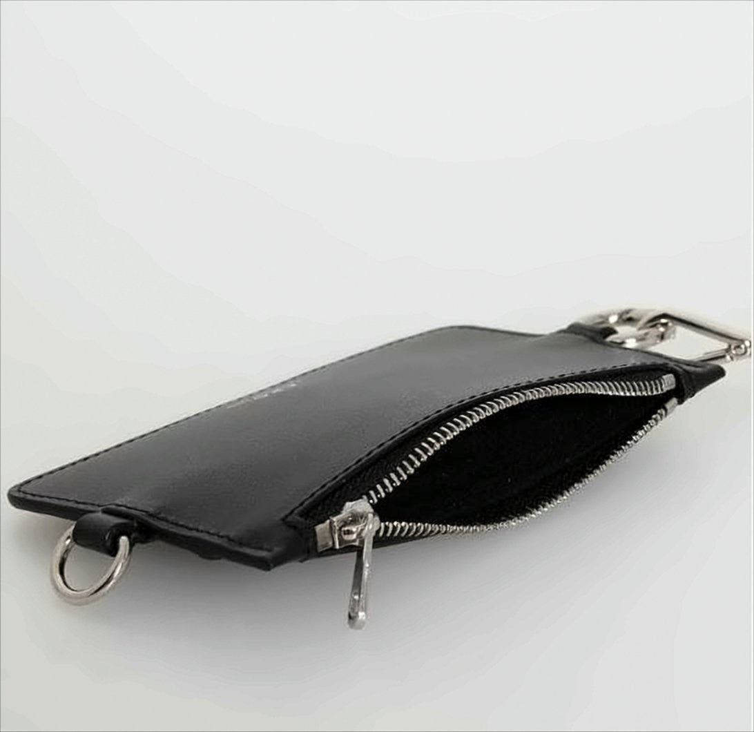 A.P.C. Rectangular Black Cowhide Card Wallet