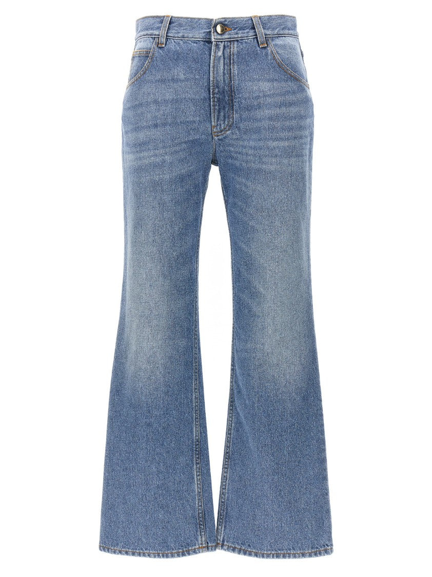 Chloé High Waist Blue Denim Jeans