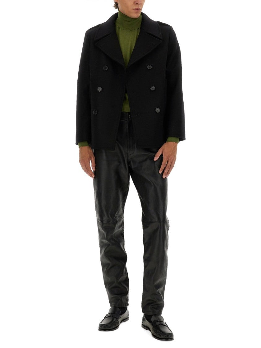 Saint Laurent "Manteau M43i Retouch" Coat