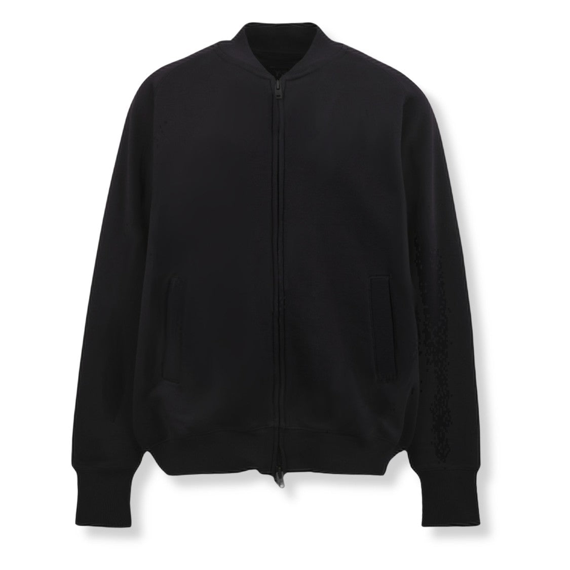 Y-3 Zip-Up Activewear Top With High Collar