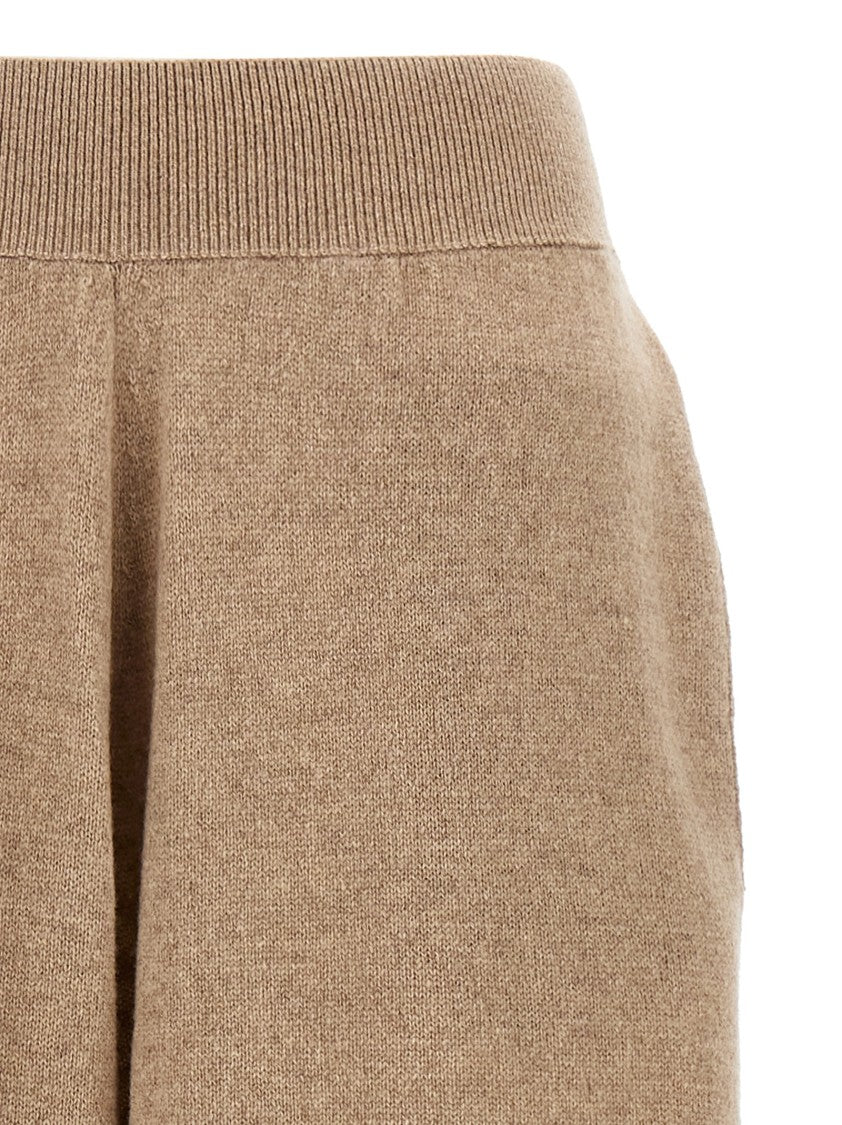 Stella Mccartney Cashmere And Wool Blend Knitted Pants