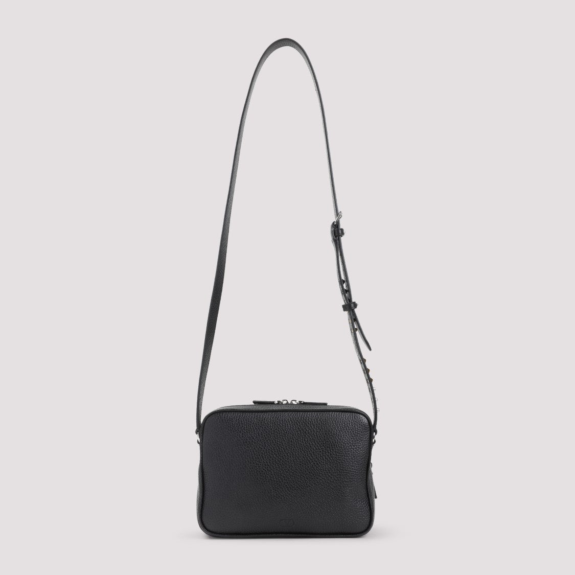 Valentino Garavani Rectangular Pebbled Leather Crossbody Bag