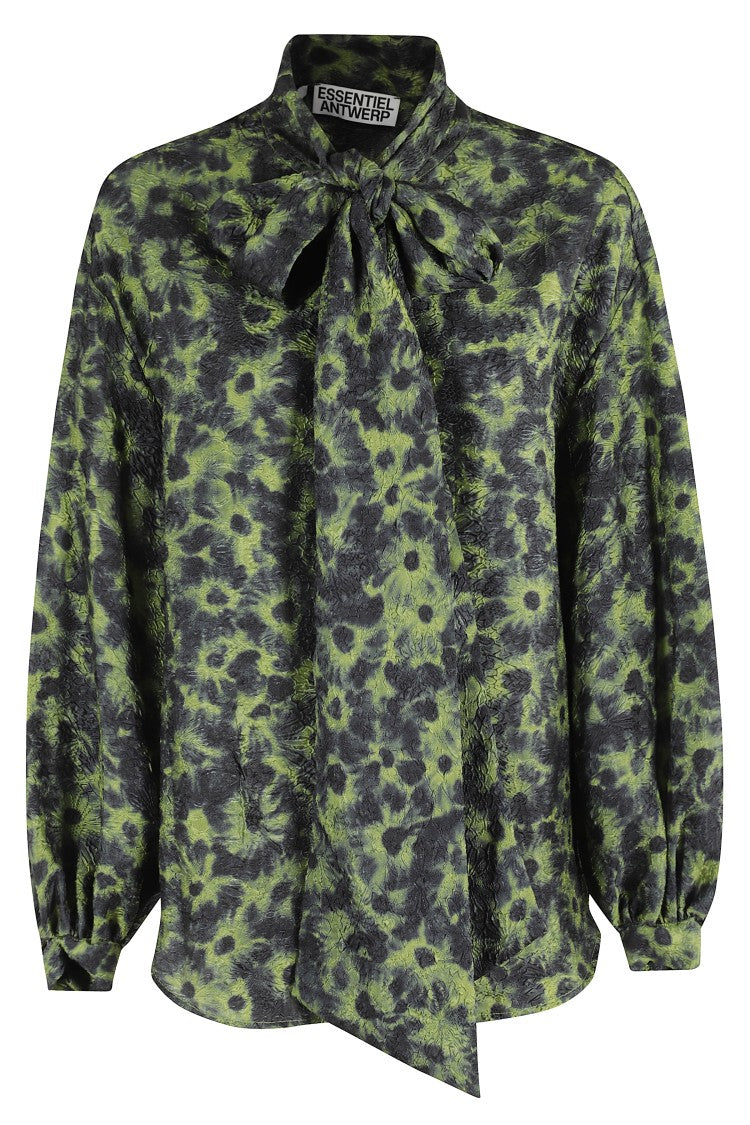 Essentiel Antwerp Pussy Bow Tie Shirt