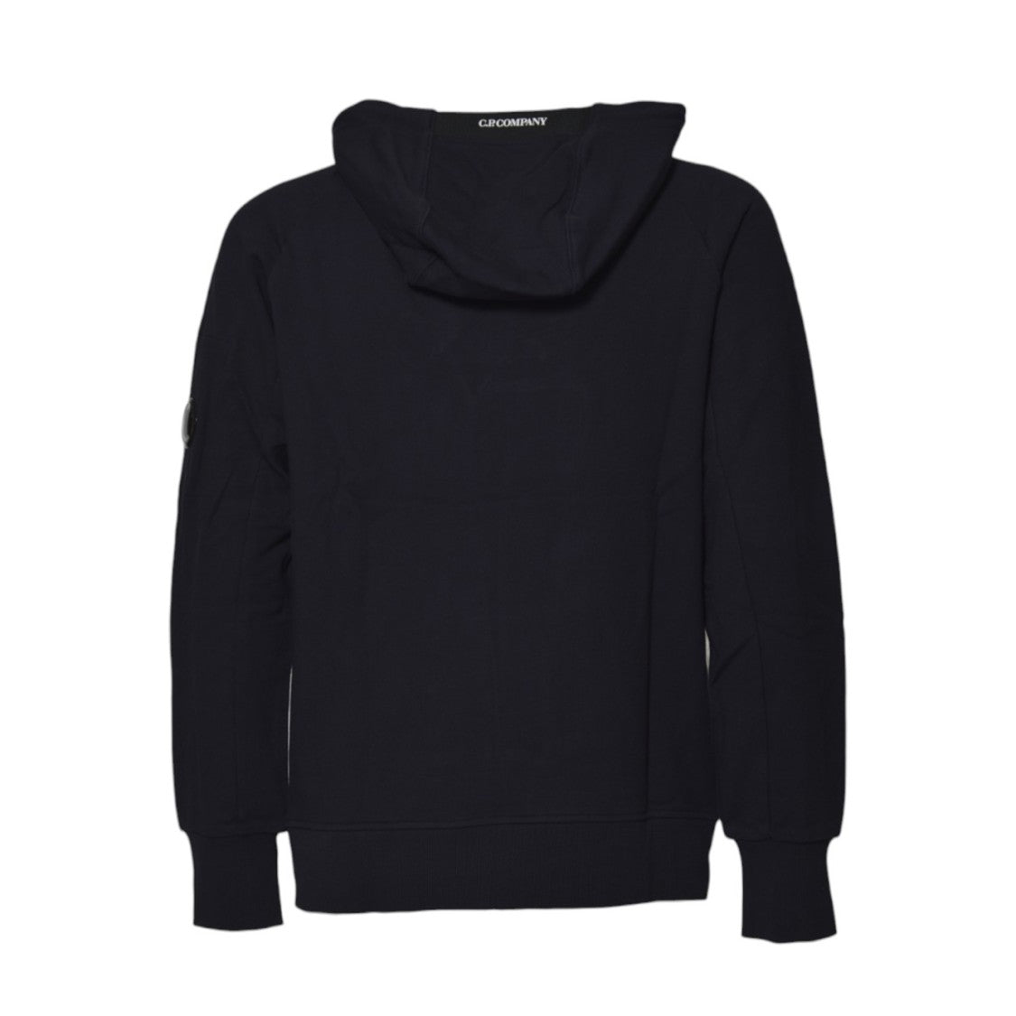 C.P. Company Zip-Up Hoodie With Adjustable Drawstring And Multi-Pocket Design