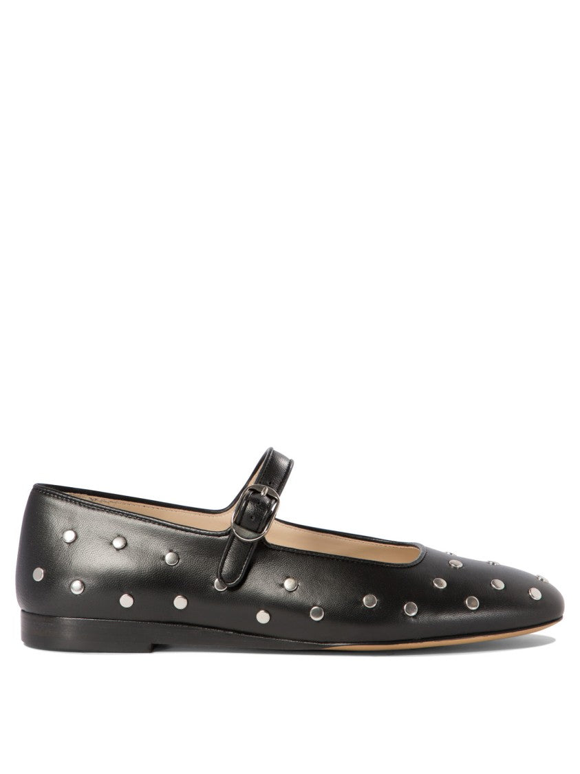 Le Monde Béryl Mary Jane Studded Ballet Flats
