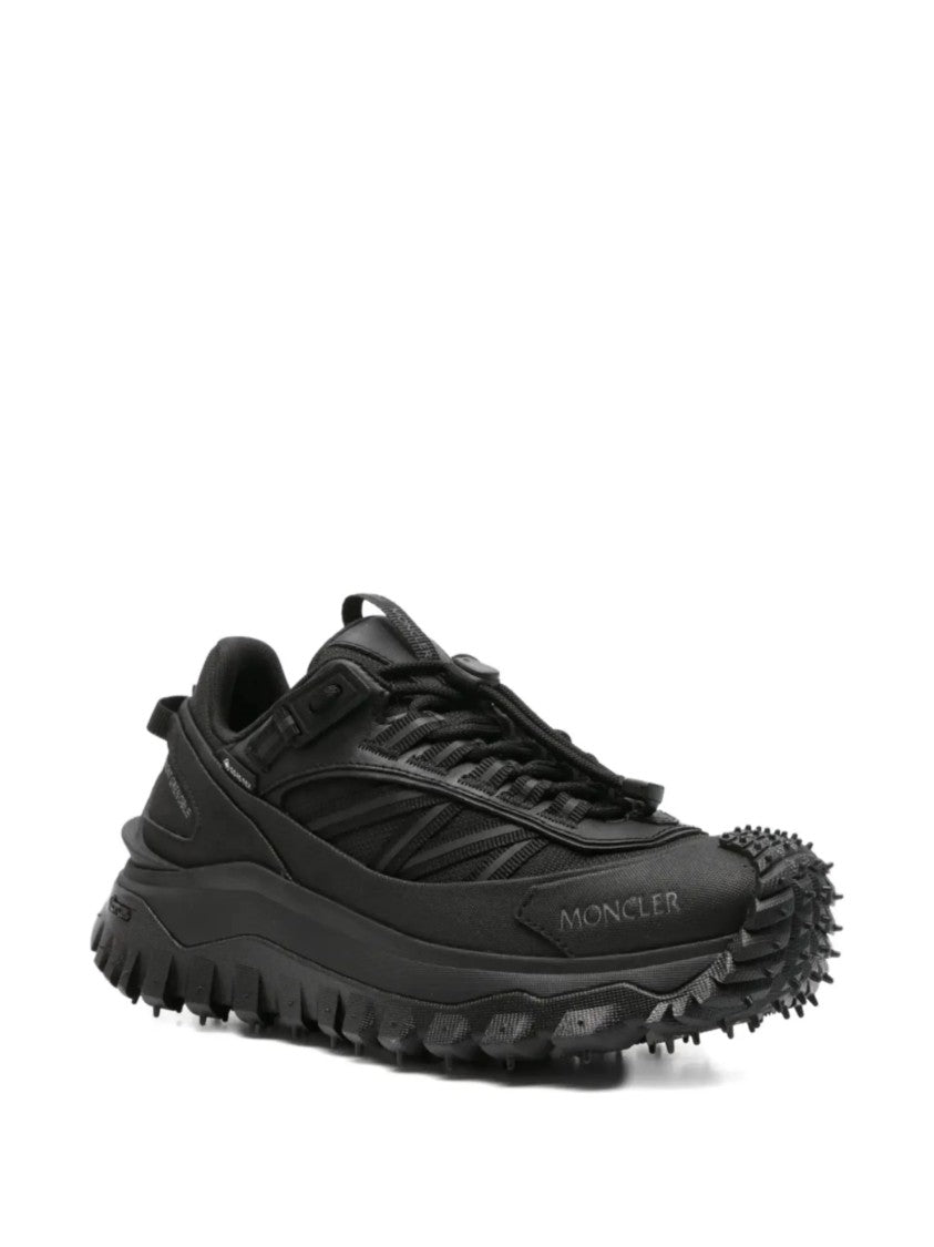 Moncler Trailgrip Gtx Low Top Sneakers With Rugged Tread Design