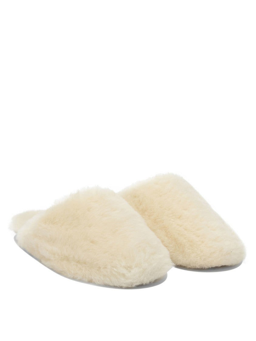 Aeydē "Rega" Slippers In Shearling
