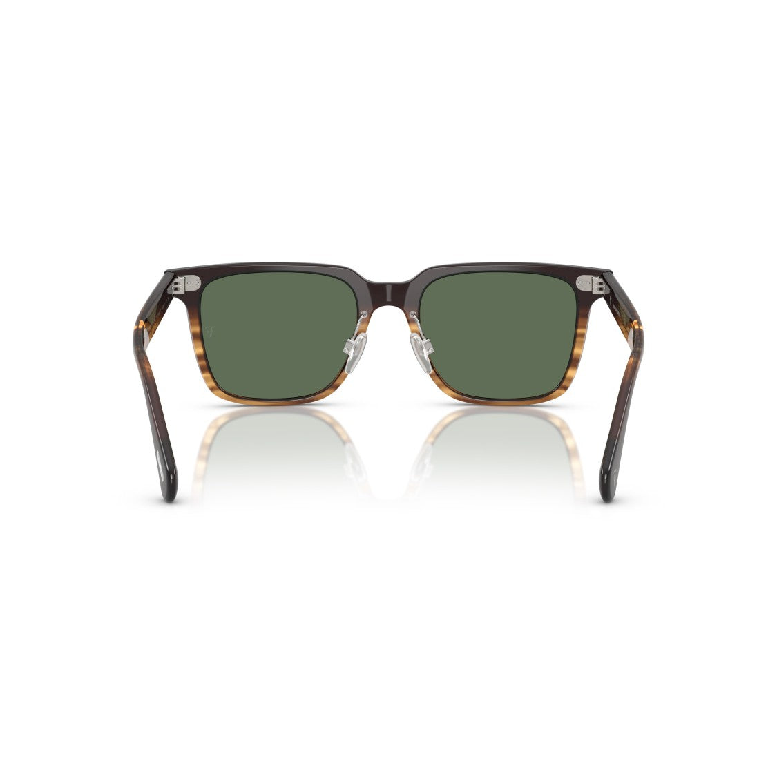 Oliver Peoples 0Ov5592s Bold Square Tortoiseshell Sunglasses With Deep Green Lenses