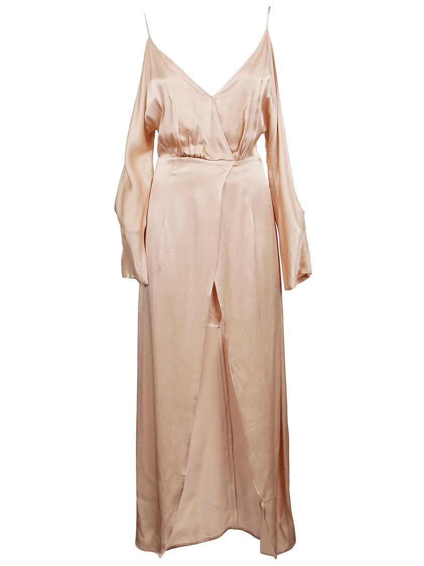 Jovonna London Viscose Spaghetti Strap Midi Dress