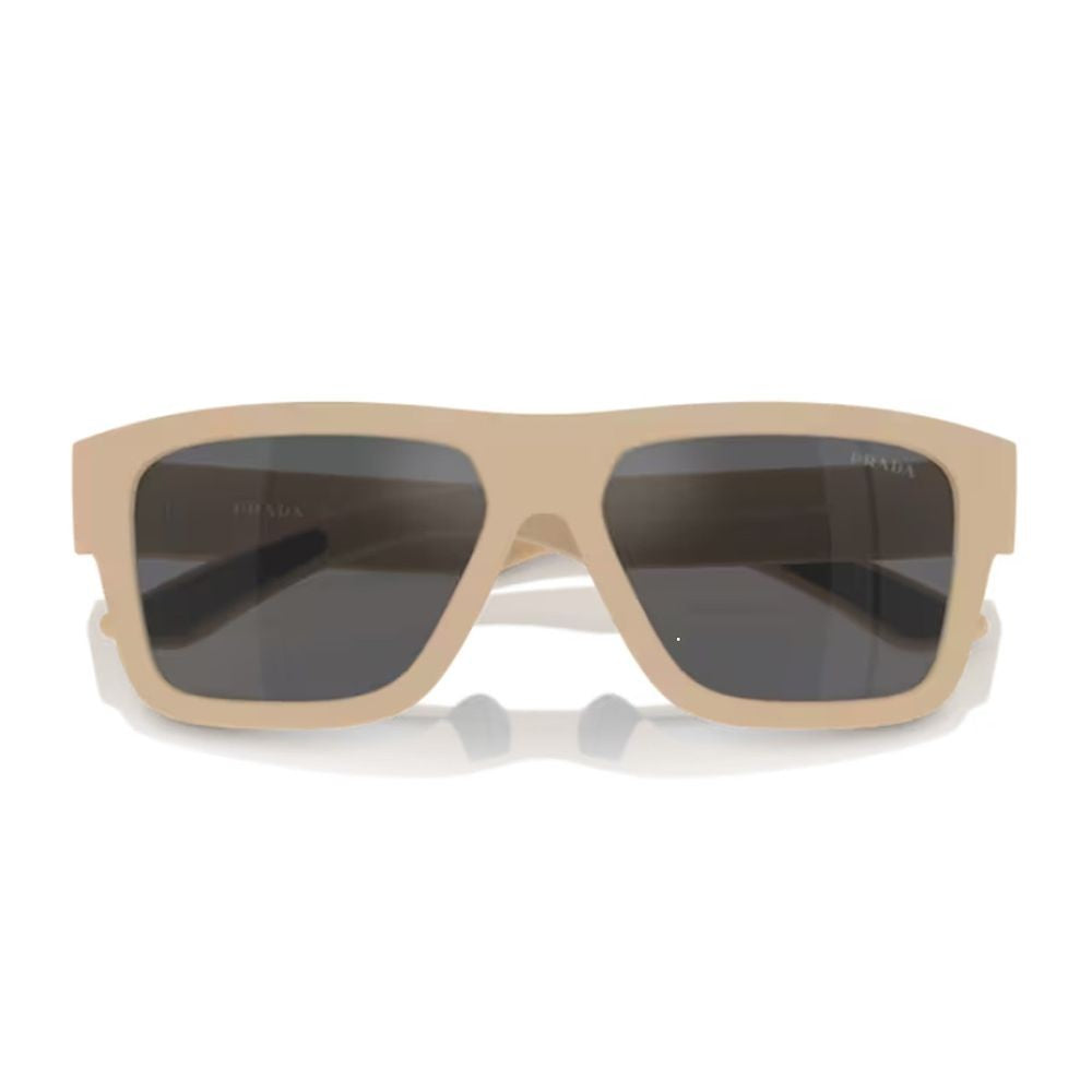 Prada Linea Rossa Ps 04Zs Rectangular Beige Nylon Fiber Sunglasses