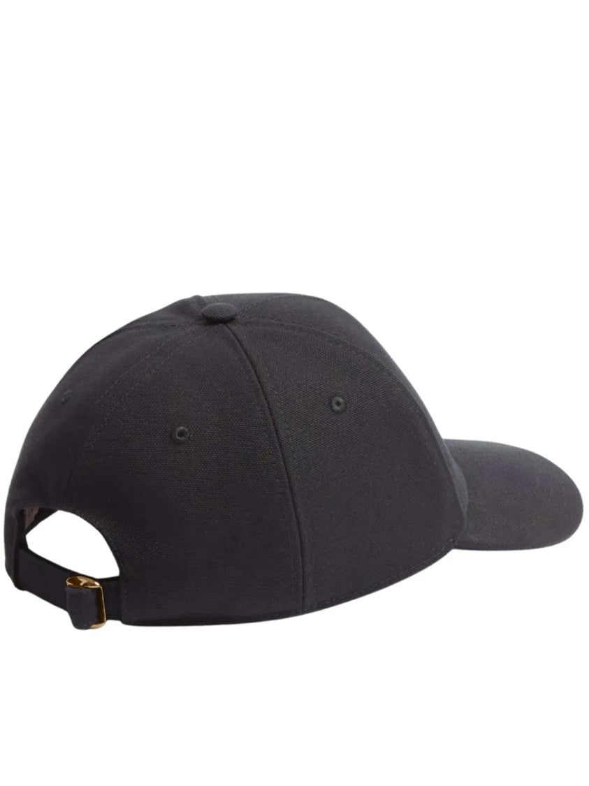 Valentino Dark Classic Geometric Logo Baseball Cap