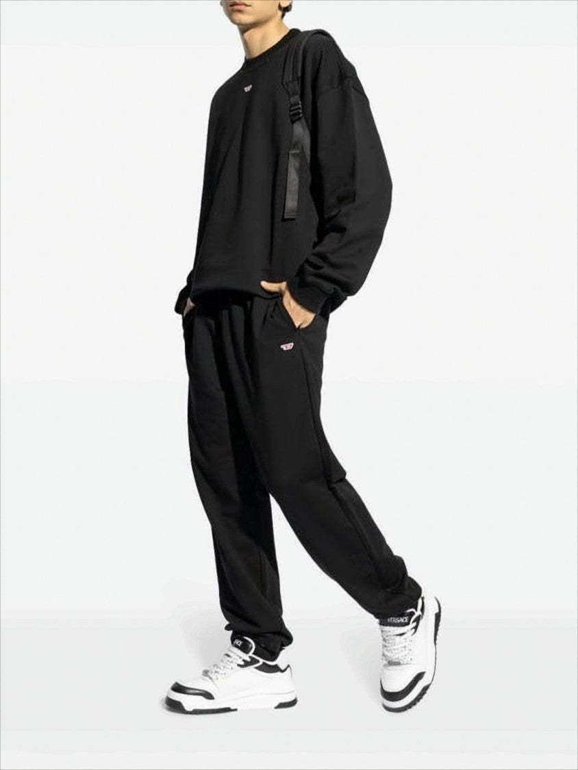 Diesel Relaxed Fit Black Sweatshirt