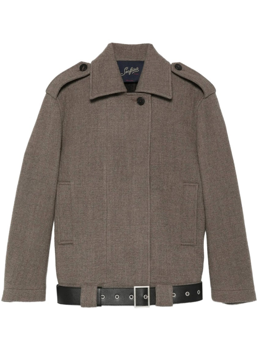 Seafarer Michi Structured Boxy Epaulet Jacket