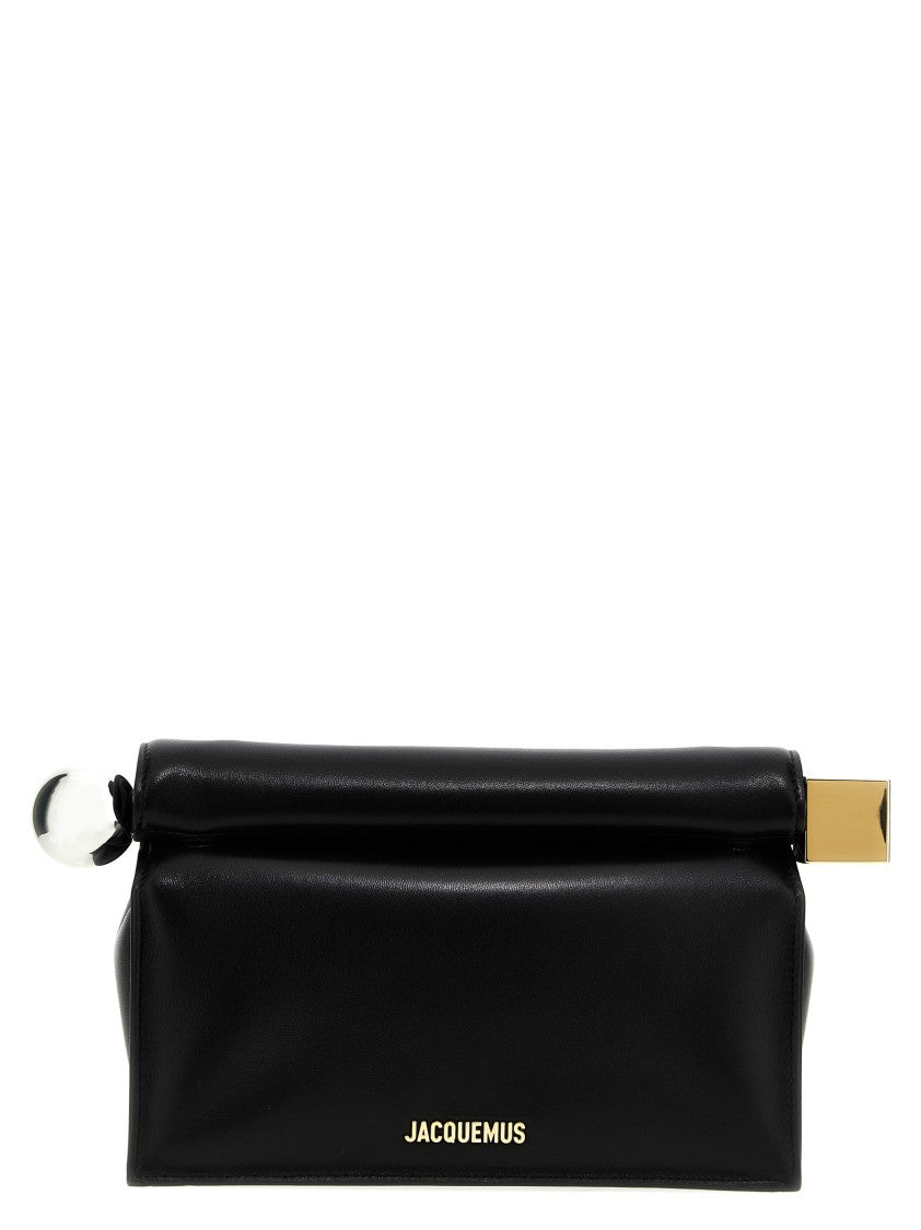 Jacquemus La Pochette Rond Carré Clutch