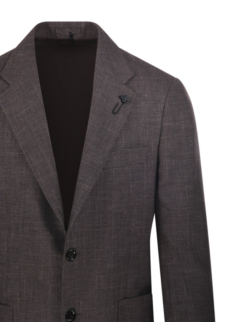 Lardini Tailored Brown Blazer