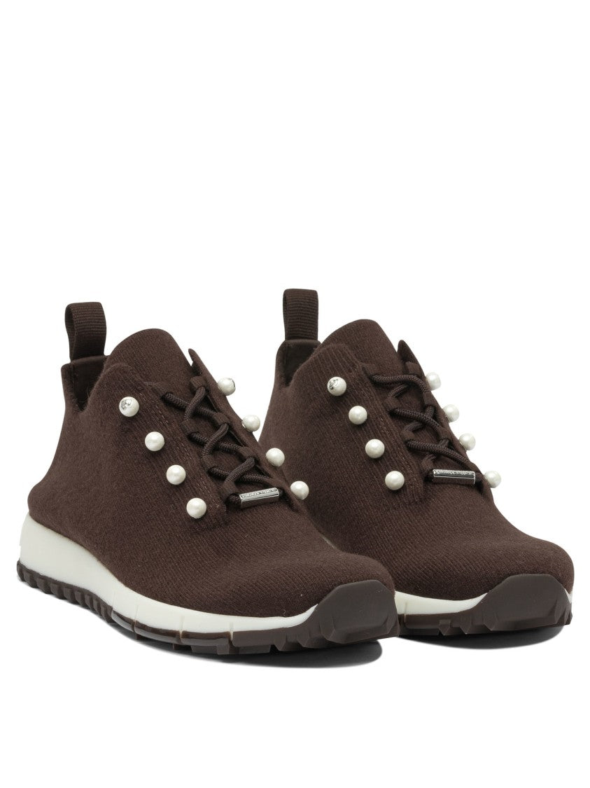 Jimmy Choo Cashmere Goat Upper Sneakers