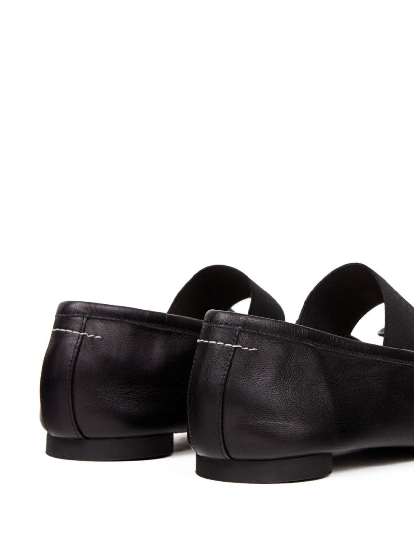 Mm6 By Maison Margiela Low Black Shoes