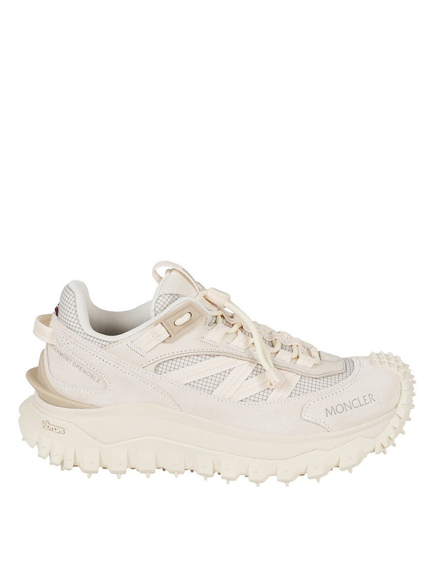 Moncler Textured Upper Sneakers With Chunky Sole