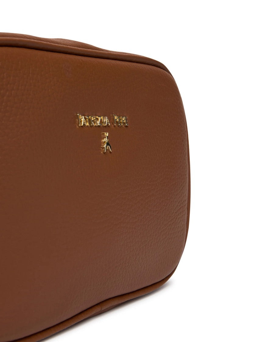 Patrizia Pepe Black Leather Crossbody Bag