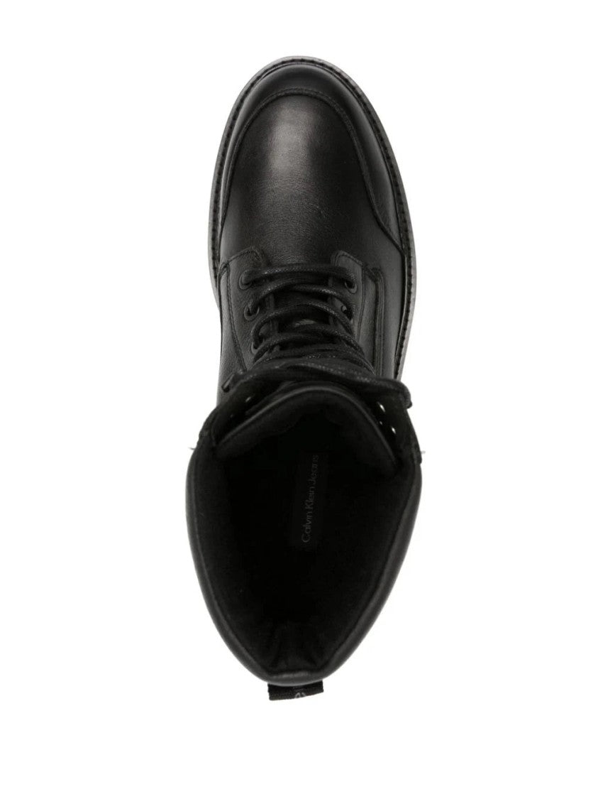 Calvin Klein Jeans Combat Laceup Booties