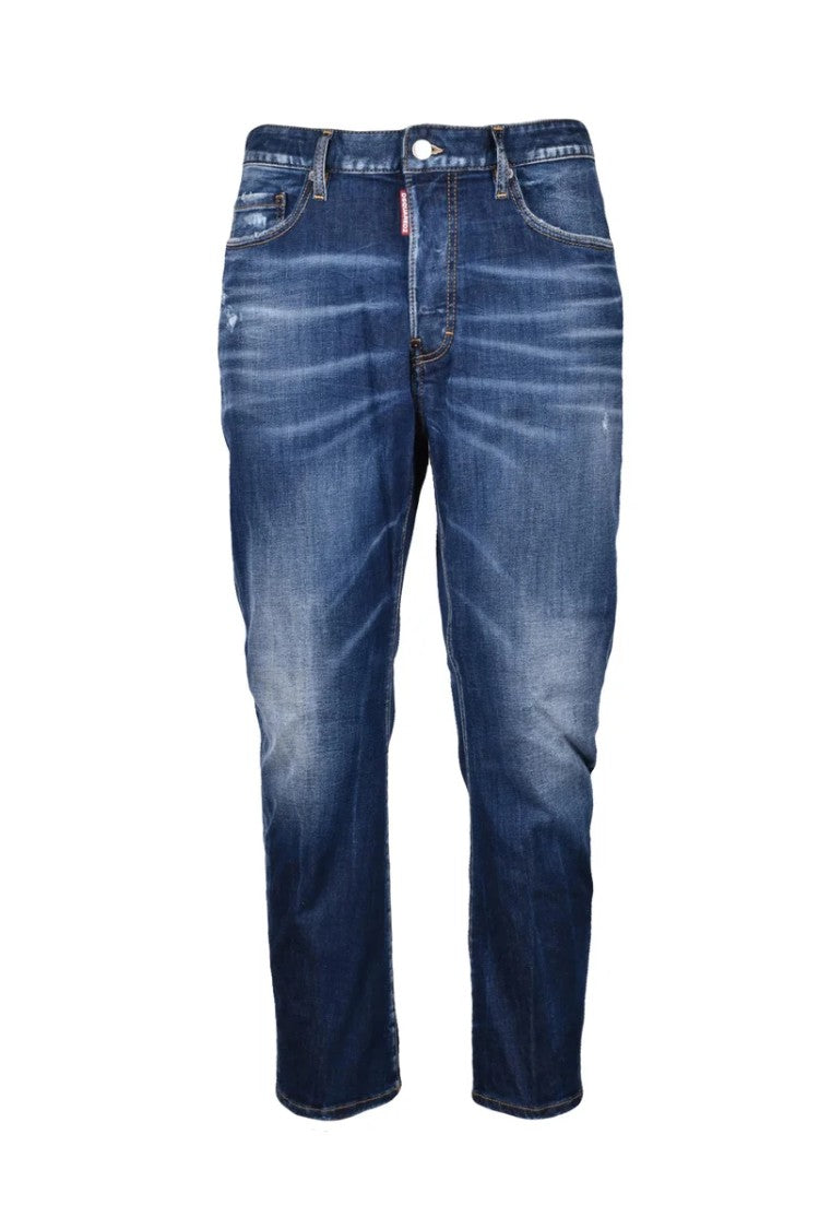 Dsquared2 Bro Stretch Jeans - Blue