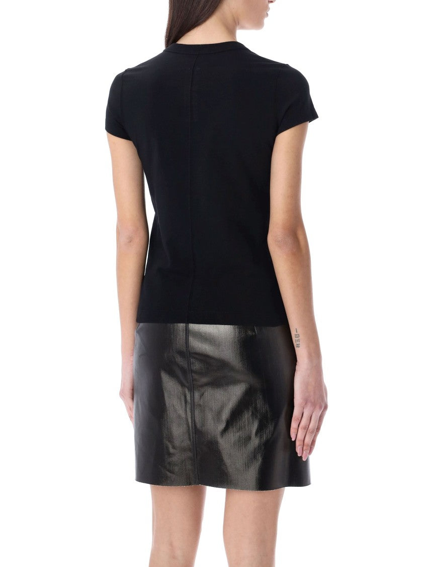 Rick Owens Black Cropped Level Tee