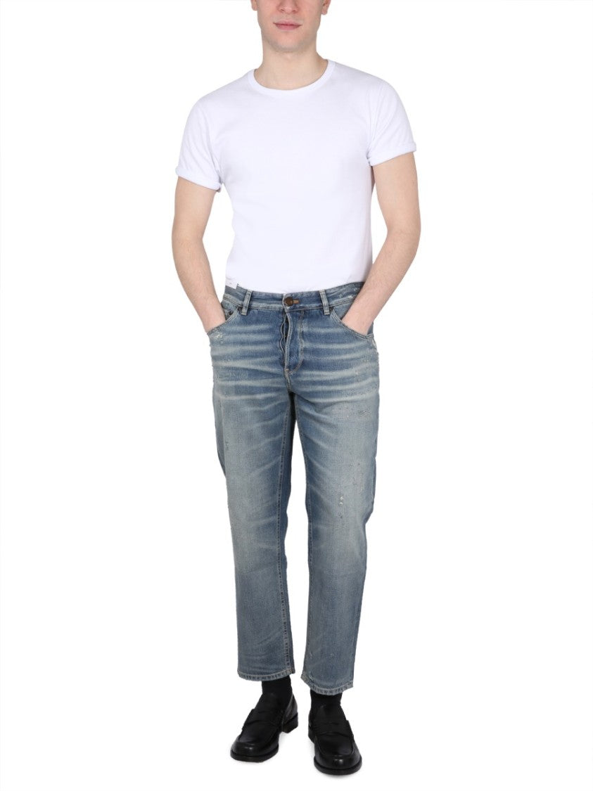 Pt Torino Relaxed Fit Denim Jeans