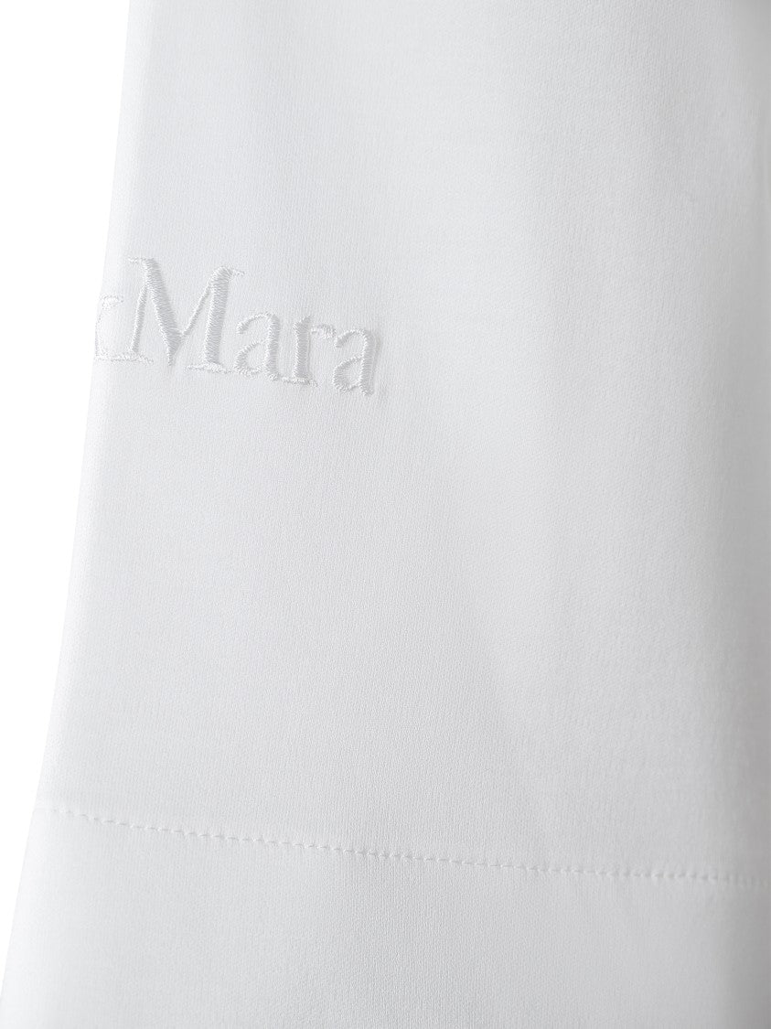 Max Mara Relaxed-Fit White Cotton T-Shirt