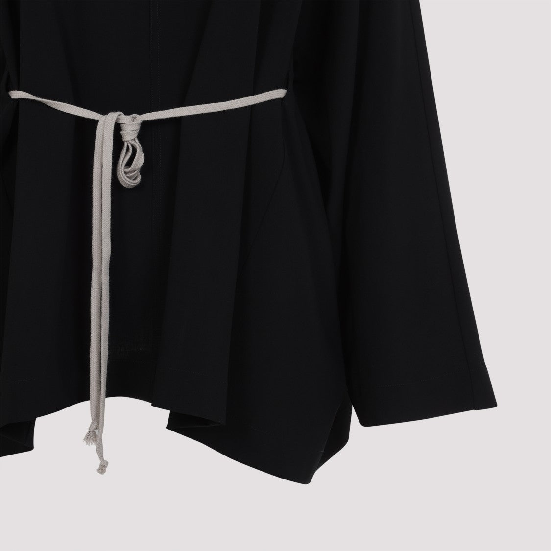 Rick Owens Hooded Tunic Mini Dress