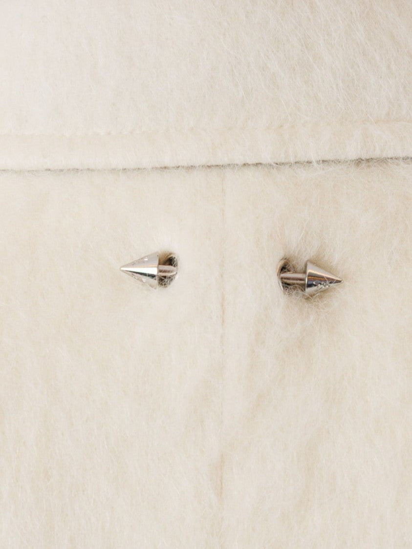 Patrizia Pepe Long Coat With Revers Collar